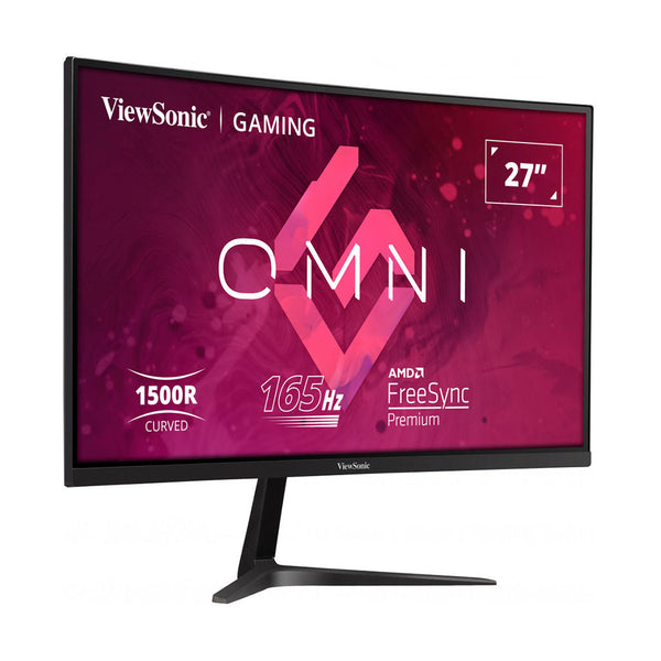 ViewSonic 27 inch VX2718-PC-MHD - Curved 1080p 1ms - HDMI and Display 165 HZ
