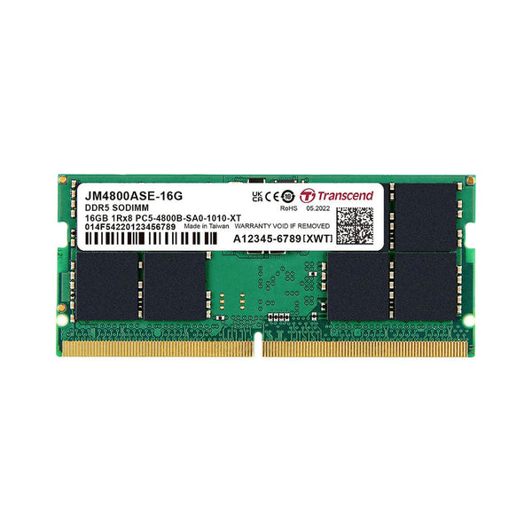 Transcend DDR5 4800 Unbuffered SO-DIMM Laptop Ram