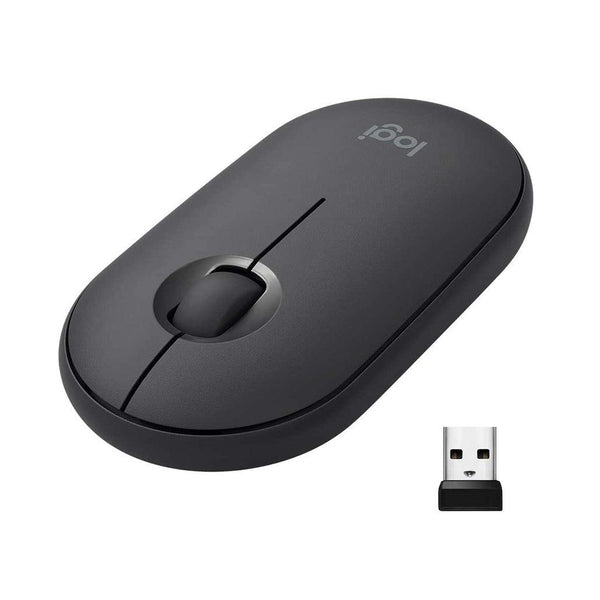 Logitech 910-005718 Pebble M350 Portable Wireless Mouse - Graphite