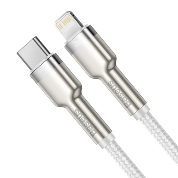 Baseus Cafule metal cable Type-C to iP PD 20w 2m white