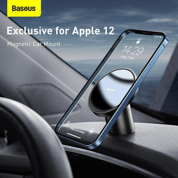 Baseus Magnetic Car Mount (for Dashboards and Air Outlets) - Black