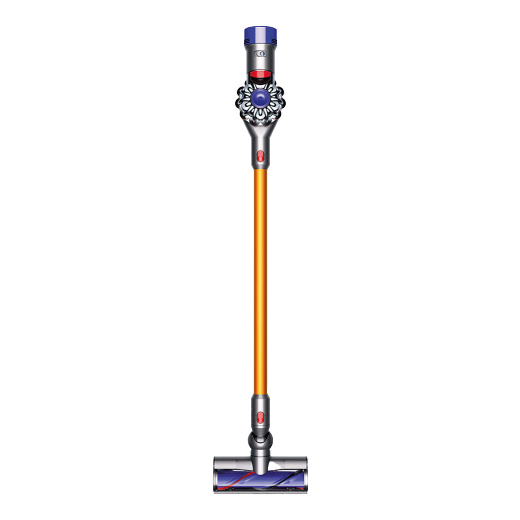 Dyson V8™ Absolute Vacuum Cleaner in Nickel and yellow – Powerful, Versatile, and Low-Noise Cleaning Solution