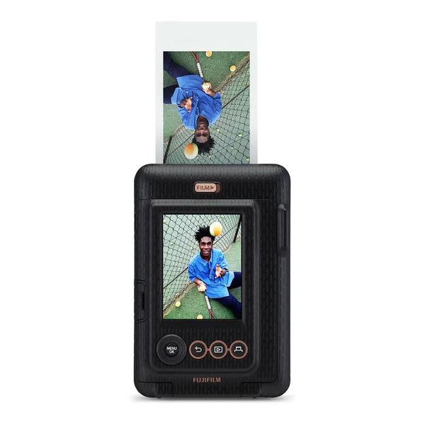 Fujifilm InstaX HM1 LiPlay Hybrid Instant Camera (Elegant Black)