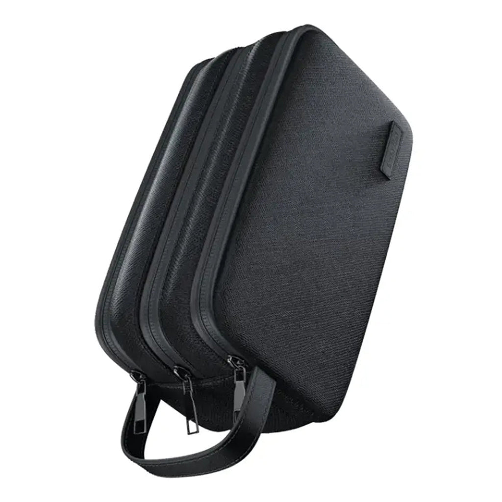 Green Lion Monarch Clutch Bag - Black | Stylish & Durable PU Leather Organizer