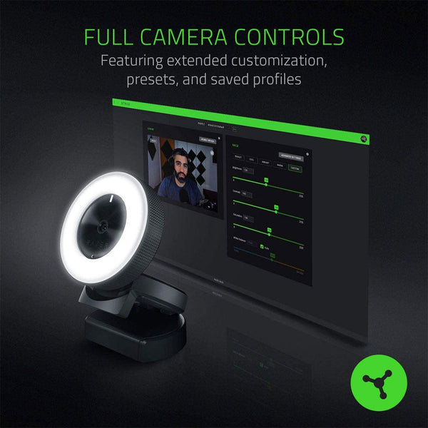 Razer Kiyo Streaming Webcam: 1080p 30 FPS / 720p 60 FPS
