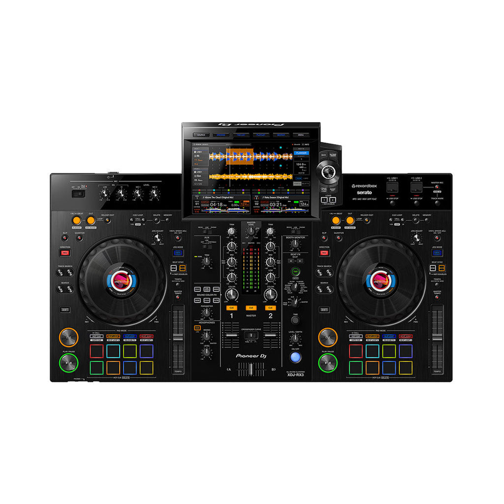 Pioneer XDJ-RX3 - Advanced 2-Channel All-in-One DJ System with 10.1-Inch Touchscreen
