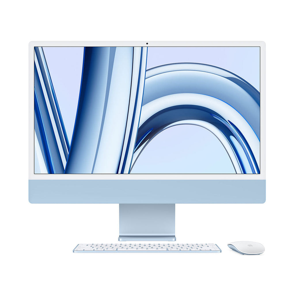 Apple iMac Z19L000ZA - M3 Chip 24" - 8-Core CPU - 10-Core GPU - 24GB Ram - 1TB SSD - English Numeric Keyboard - Blue