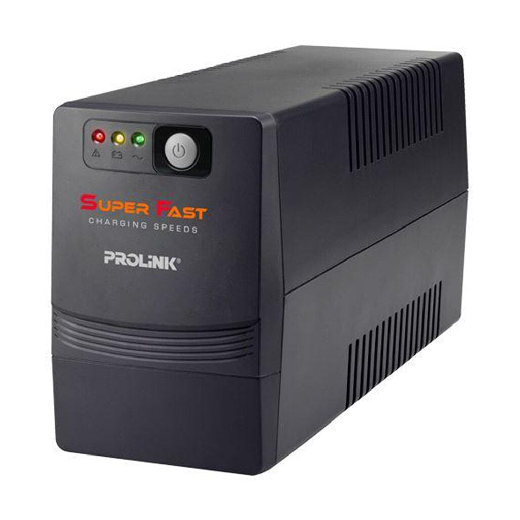 ProLink PRO700SFC Line Interactive UPS Super Fast charging Speeds (650VA)