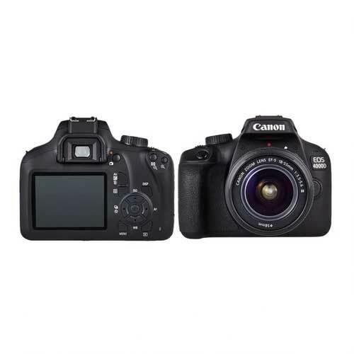 Canon EOS 4000D 18MP Digital SLR Camera - Lens18-55mm III