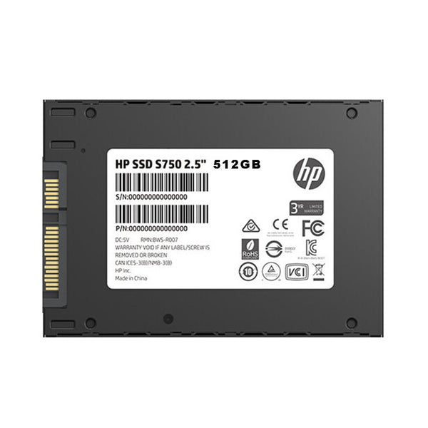 HP SATA 3 2.5 inch SSD S750