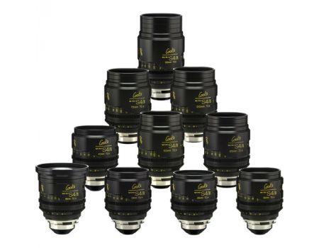Cooke miniS4/i Cine Lens Set of 10 Lenses,18,21,25,32,40,50,65,75,100,135mm