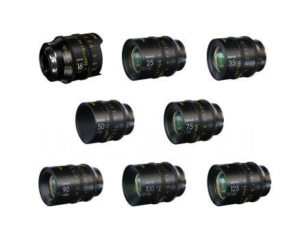 DZO Film Vespid 8-lens kit EF mount (16,25,35,50,75,100,125, 90mm Macro)